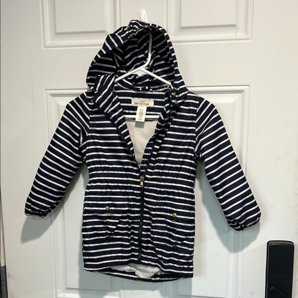 Classic Navy Striped Kids lightweight jacket h & m